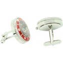 Gemelos para camisa Reloj Sport Rojo