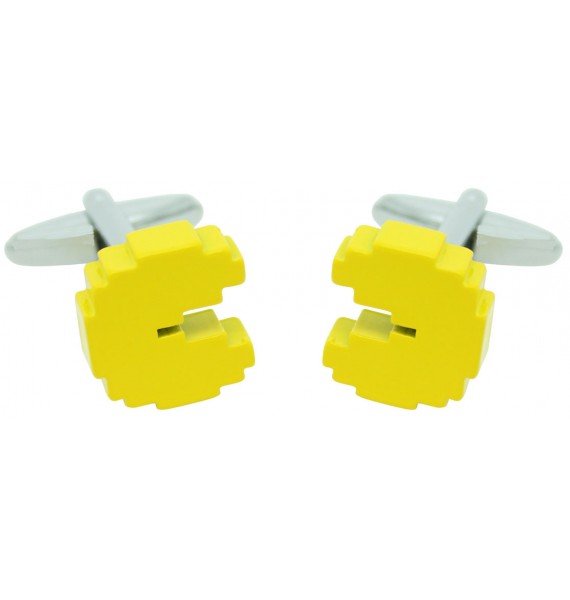 Gemelos comecocos amarillo para camisa