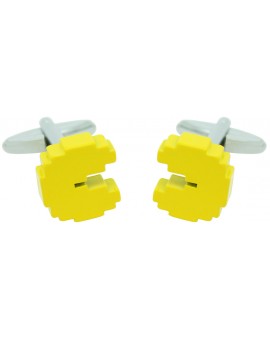 Gemelos comecocos amarillo para camisa