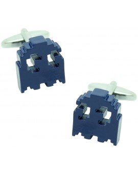 Gemelos Comecocos Azul 3D