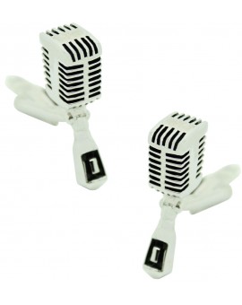 Radio Microphone Cufflinks