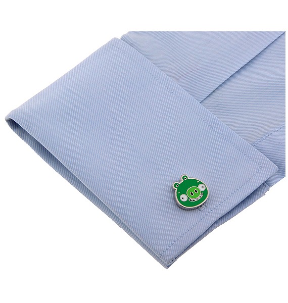 Piglet Angry Birds Cufflinks