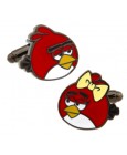 Angry Birds Love Cufflinks 