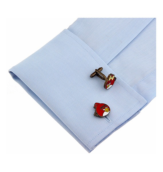 Angry Birds Love Cufflinks 
