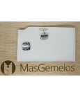 Sterling Silver Letters Cufflinks for shirt