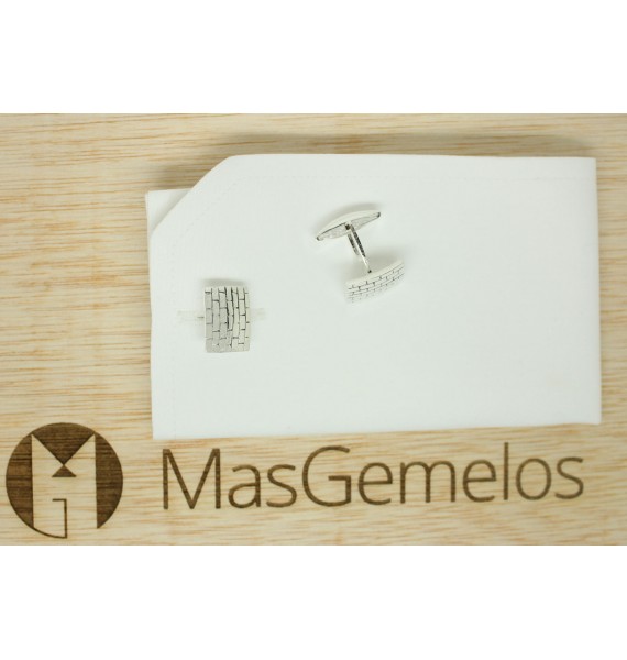 Sterling Silver Wall Cufflinks