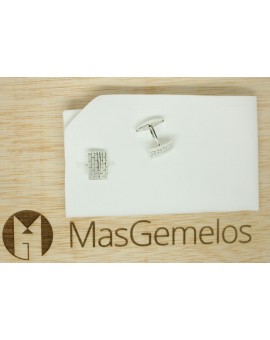 Gemelos Muralla Plata 925