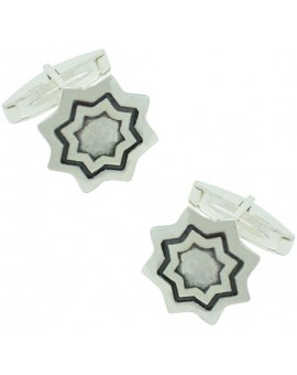 Gemelos Estrella Plata 925