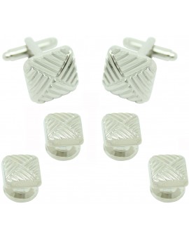 Striped Square Smoking Set 