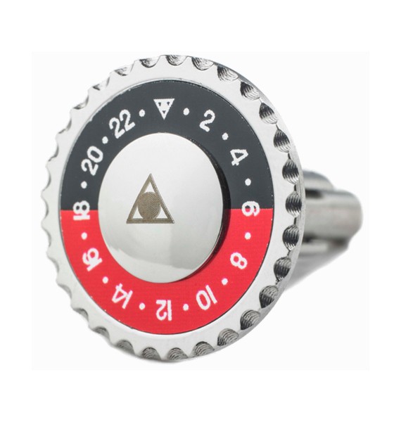 Gemelos Speedometer Negro y Rojo