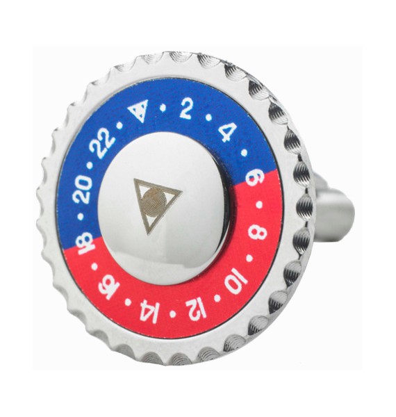 Red and Blue Speedometer Official Cufflinks