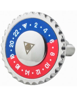 Red and Blue Speedometer Official Cufflinks