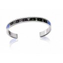 Pulsera Speedometer Official Negra y Azul 
