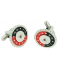 Black and Red for shirt Speedometer Official Cufflinks