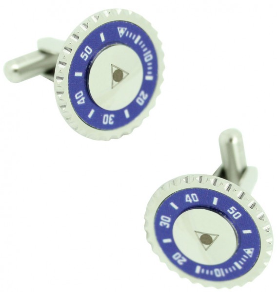 Gemelos speedometer Azul para camisa