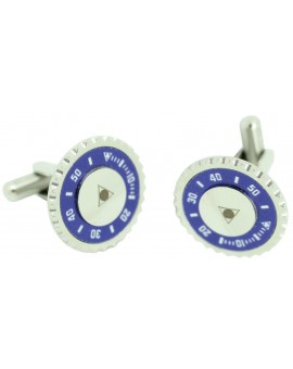 Blue Speedometer Official Cufflinks