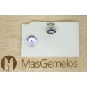 Gemelos speedometer Azul para camisa