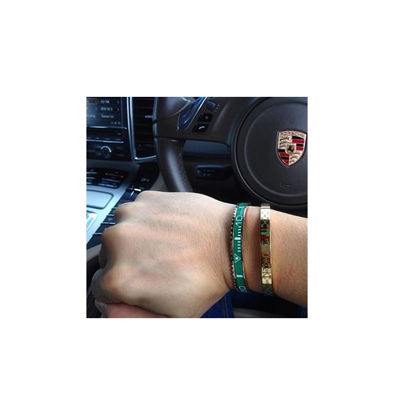 Pulsera Speedometer Official Verde