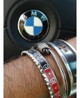 Red and Black Speedometer Official Bracelet 