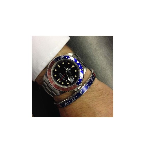 Blue and Red Speedometer Official Bracelet 