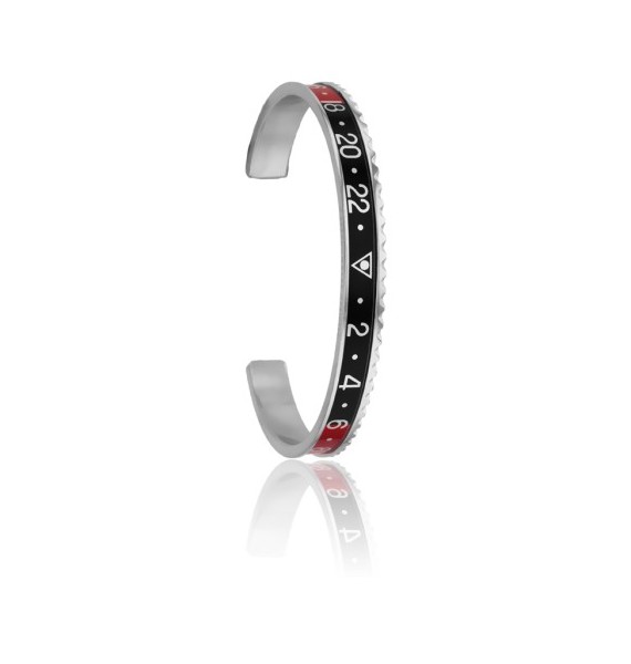 Pulsera Speedometer Official Roja y Negra