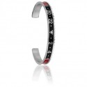 Pulsera Speedometer Official Roja y Negra