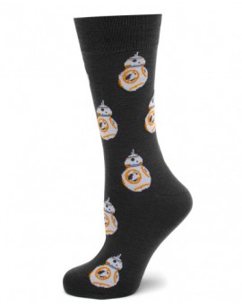 Grey BB-8 Star Wars Socks
