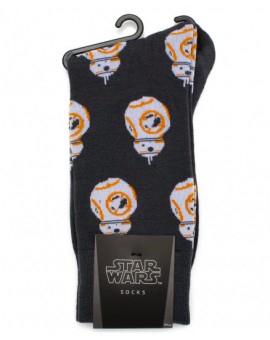Grey BB-8 Star Wars Socks