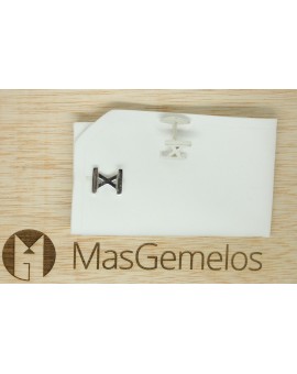 Gemelos de camisa simbolo romano X Plata 925