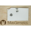 Gemelos de camisa madeja Plata 925