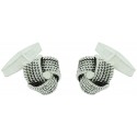 Sterling Silver Ball of Wool Cufflinks