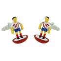 Atlético Madrid Subbuteo Player Cufflinks 