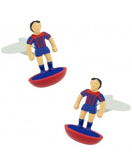 Barcelona Subbuteo Player Cufflinks 