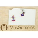 Barcelona Subbuteo Player Cufflinks 
