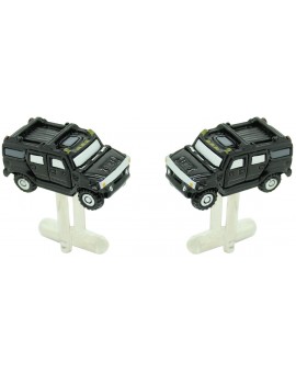 Black Hummer Cufflinks  2