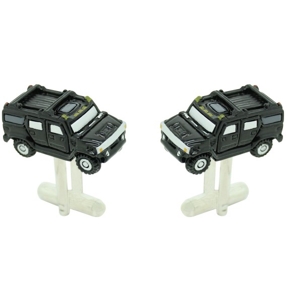 Black Hummer Cufflinks 