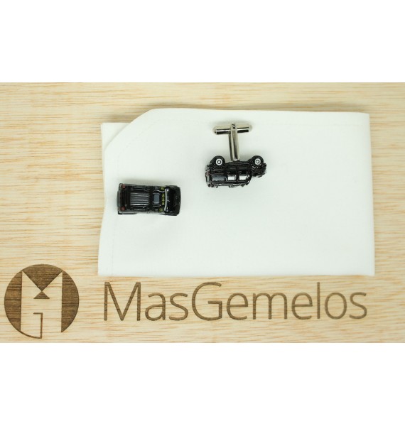 Gemelos coche Hummer negro 3D