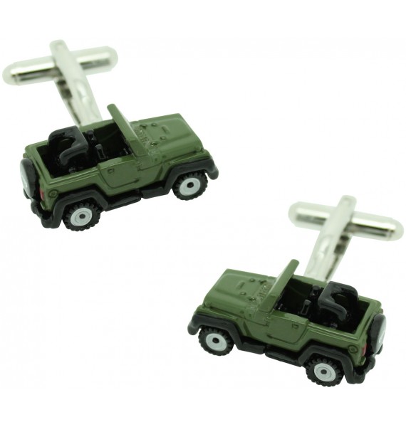 Gemelos camisa Jeep Willys Verde