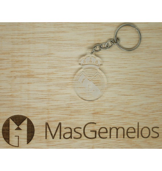 Llavero personalizado equipo Real madrid