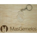 Llavero personalizado equipo Real madrid