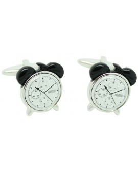 Alarm Clock black Cufflinks  2