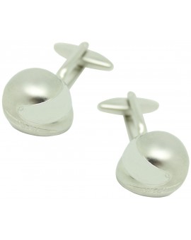 Motorbike Helmet Cufflinks 