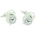 Alarm Clock  3D Cufflinks 