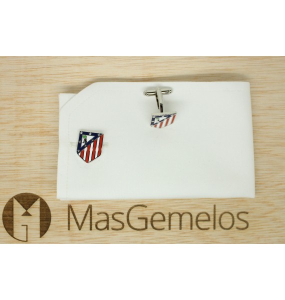 Atletico Madrid Cufflinks 