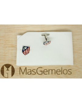 Gemelos camisa escudo oficial atletico de madrid futbol