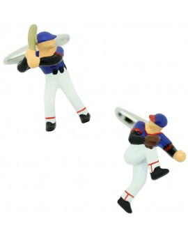 Baseball Player Cufflinks 