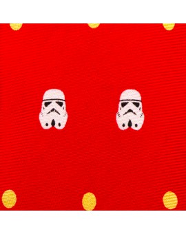 Red Trooper Dot Tie for Boys 