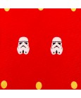 Red Trooper Dot Tie for Boys 