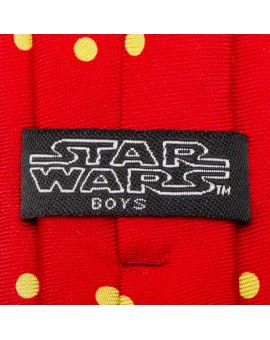 Red Trooper Dot Tie for Boys 