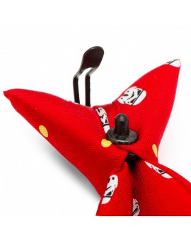 Red Trooper Dot Tie for Boys 